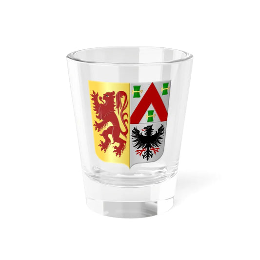 Zoersel wapen2 (Belgium) (Coat of Arms) Shot Glass 1.5oz 1.5oz - Go Mug Yourself