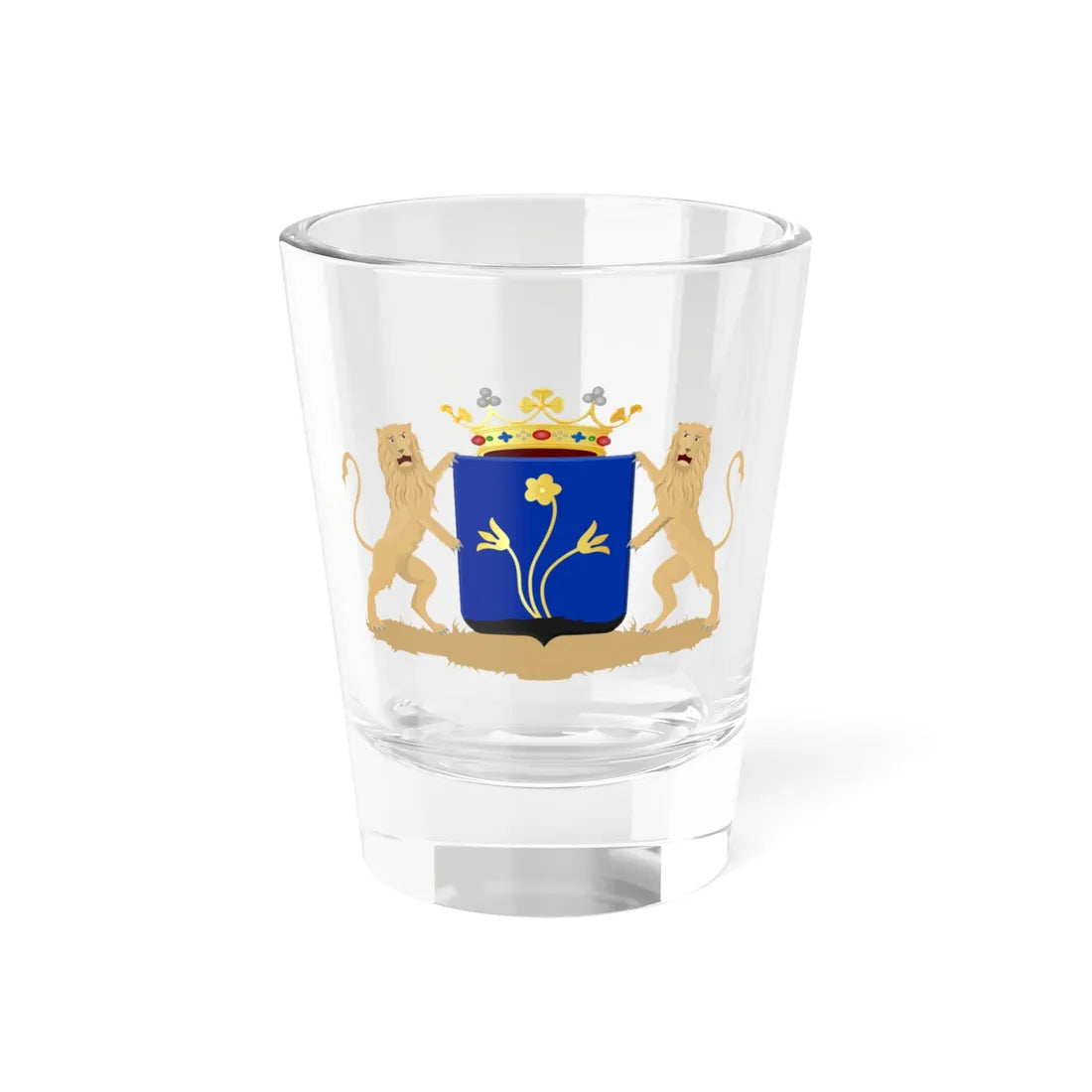 Zoetermeer wapen 1816 wapenbrief (Netherlands) (Coat of Arms) Shot Glass 1.5oz 1.5oz - Go Mug Yourself