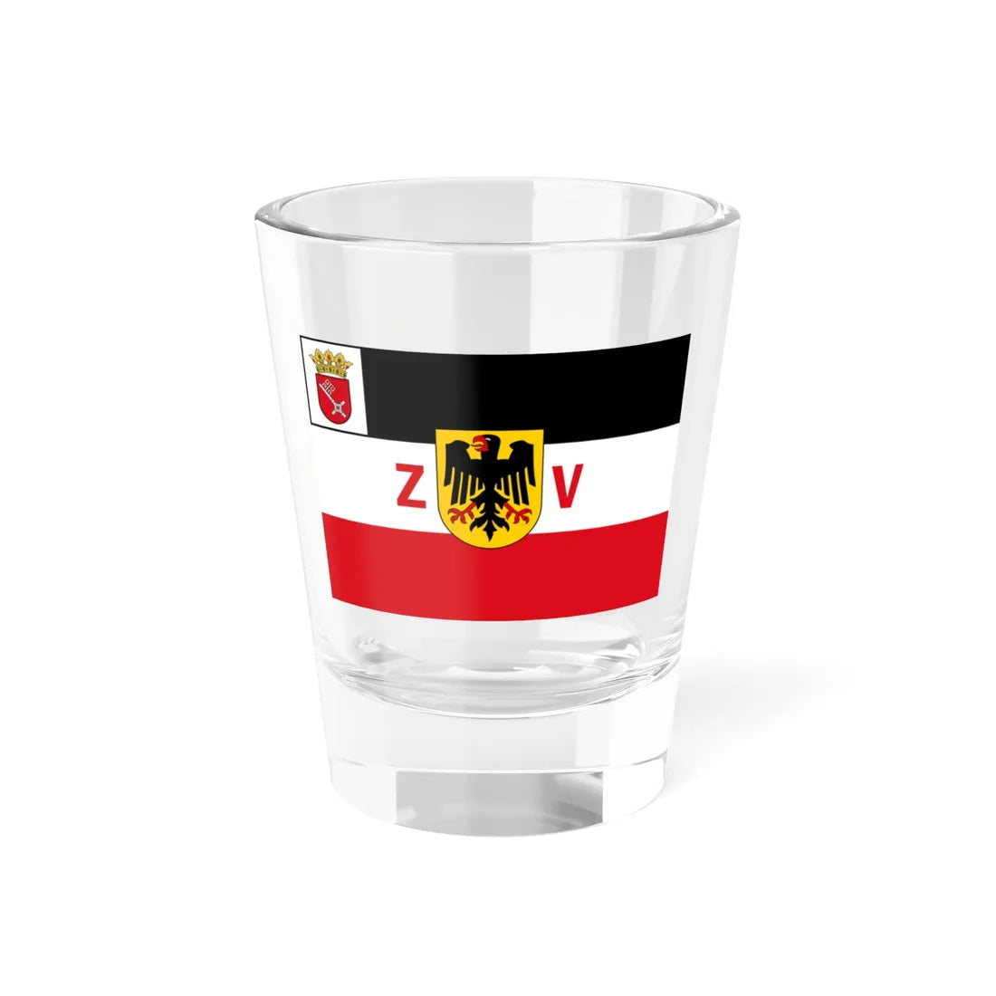 Zollverwaltung Bremen 1921 (Germany) Shot Glass 1.5oz 1.5oz - Go Mug Yourself