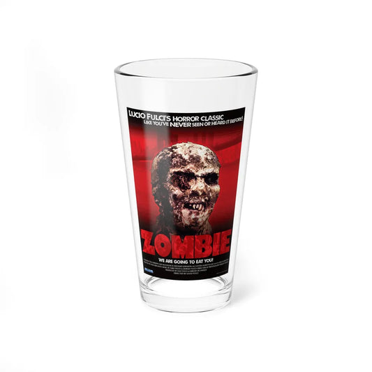 ZOMBI 2 (BLU-RAY RELEASE) 1979 Movie Poster - Pint Glass 16oz-16oz-Go Mug Yourself