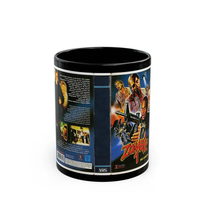 ZOMBIE 1 DAS ORIGINAL GERMANY (VHS COVER) - Black Coffee Mug-11oz-Go Mug Yourself