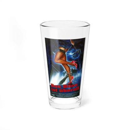 ZOMBIE HIGH (GERMAN) 1987 Movie Poster - Pint Glass 16oz-16oz-Go Mug Yourself