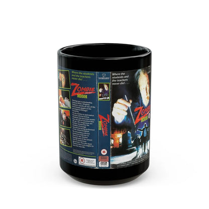 ZOMBIE HIGH (VHS COVER) - Black Coffee Mug-15oz-Go Mug Yourself