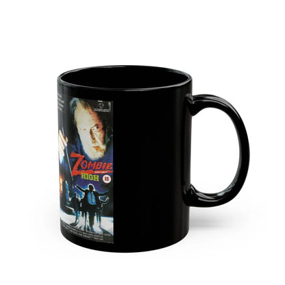 ZOMBIE HIGH (VHS COVER) - Black Coffee Mug-Go Mug Yourself