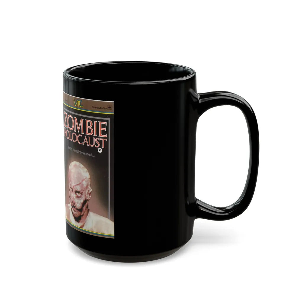 ZOMBIE HOLOCAUST (VHS COVER) - Black Coffee Mug-Go Mug Yourself