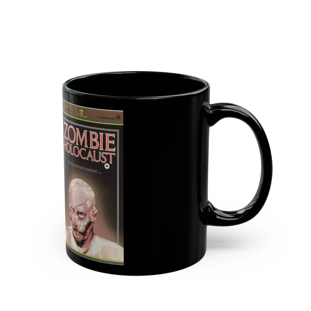 ZOMBIE HOLOCAUST (VHS COVER) - Black Coffee Mug-Go Mug Yourself