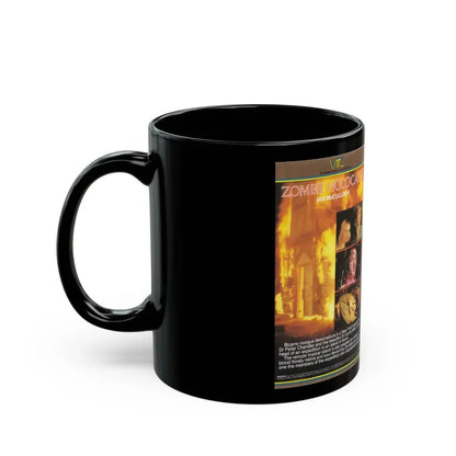 ZOMBIE HOLOCAUST (VHS COVER) - Black Coffee Mug - Go Mug Yourself