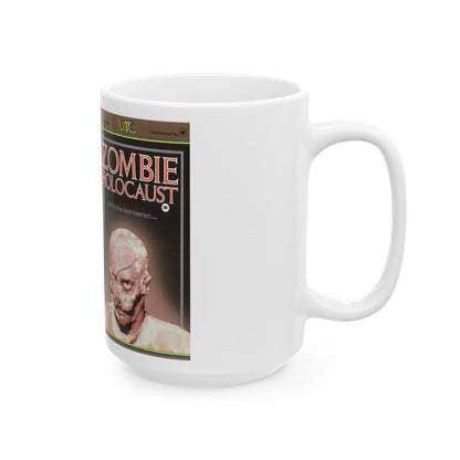 ZOMBIE HOLOCAUST (VHS COVER) - White Coffee Mug-Go Mug Yourself