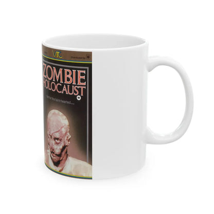 ZOMBIE HOLOCAUST (VHS COVER) - White Coffee Mug-Go Mug Yourself