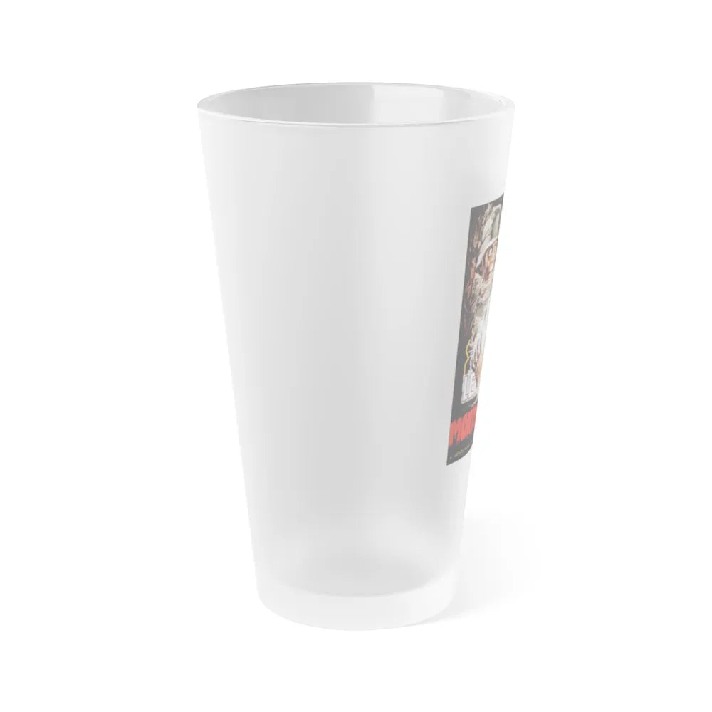 ZOMBIE LAKE 1981 Movie Poster - Frosted Pint Glass 16oz-Go Mug Yourself