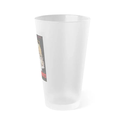 ZOMBIE LAKE 1981 Movie Poster - Frosted Pint Glass 16oz - Go Mug Yourself