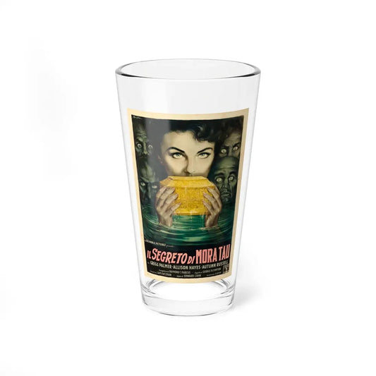 ZOMBIES OF MORA TAU (ITALIAN) 1957 Movie Poster - Pint Glass 16oz 16oz - Go Mug Yourself