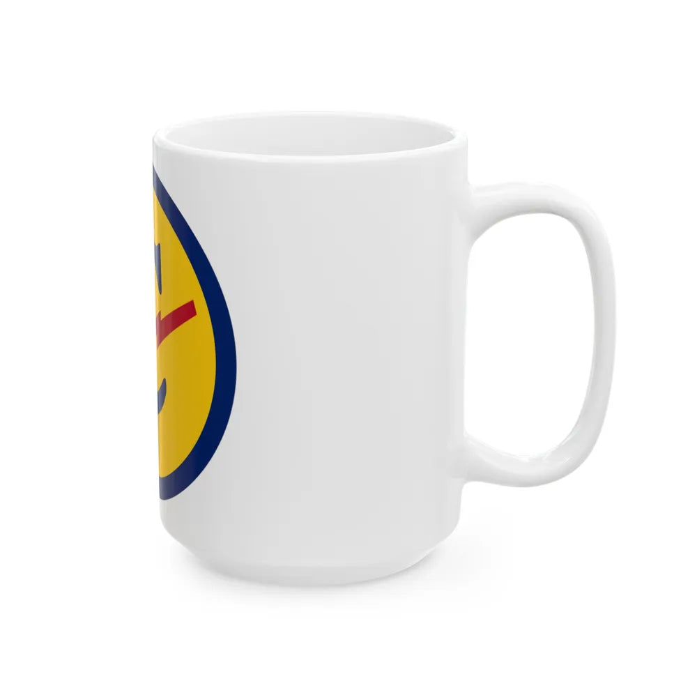 Zone Constabulary Forces of the European Theater (U.S. Army) White Coffee Mug-Go Mug Yourself