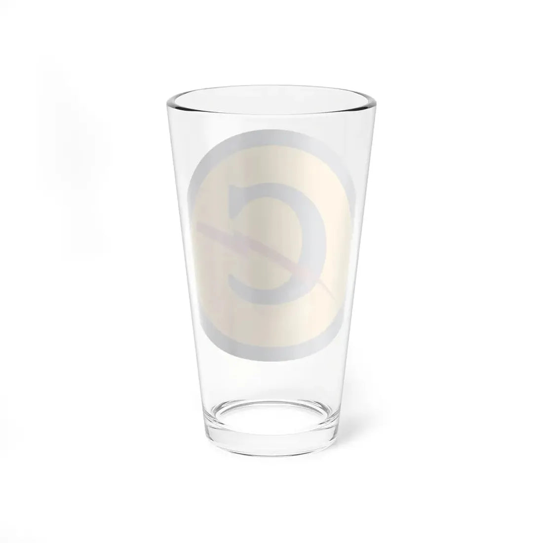 Zone Constabulary Forces of the European Theater (U.S. Army) Pint Glass 16oz - Go Mug Yourself