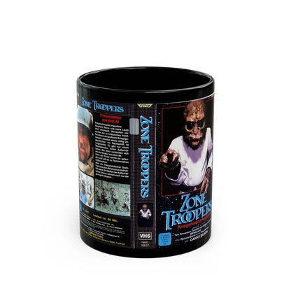 ZONE TROOPERS GERMAN (VHS COVER) - Black Coffee Mug 11oz - Go Mug Yourself