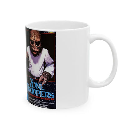 ZONE TROOPERS GERMAN (VHS COVER) - White Coffee Mug-Go Mug Yourself