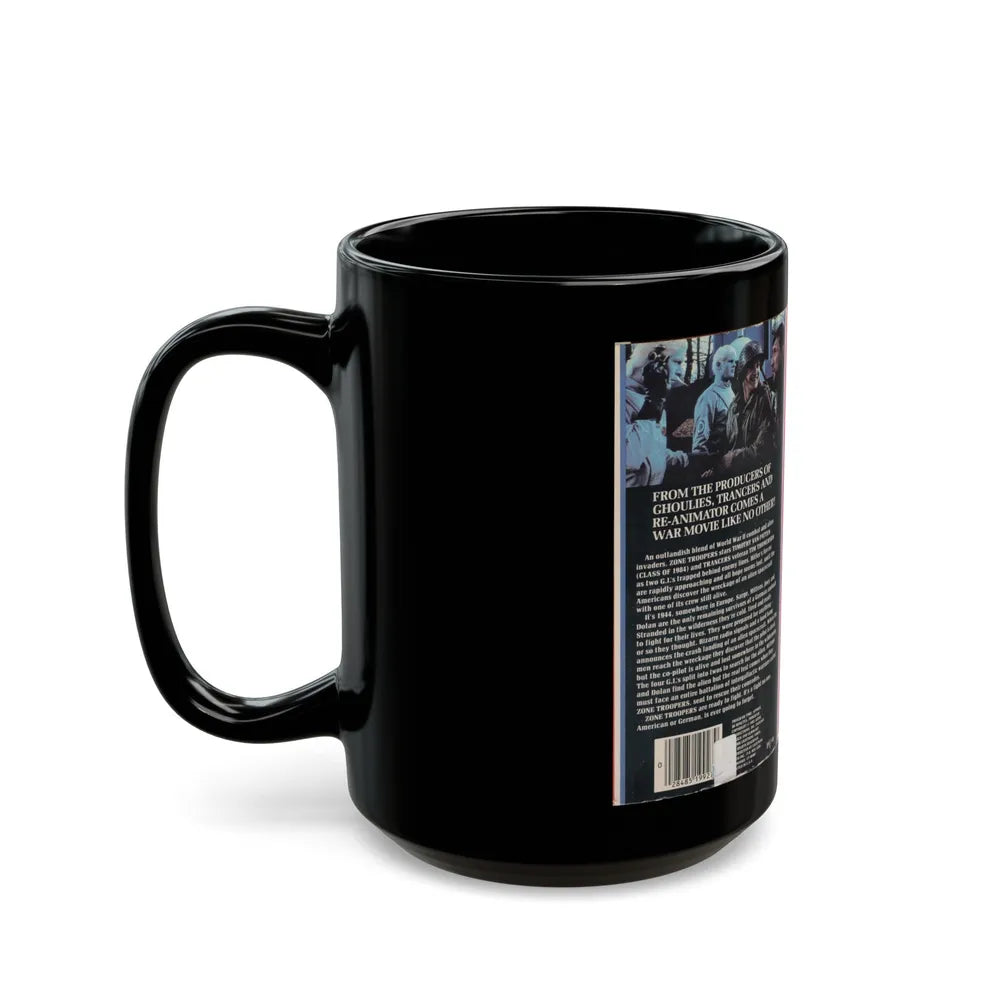 ZONE TROOPERS (VHS COVER) - Black Coffee Mug-Go Mug Yourself