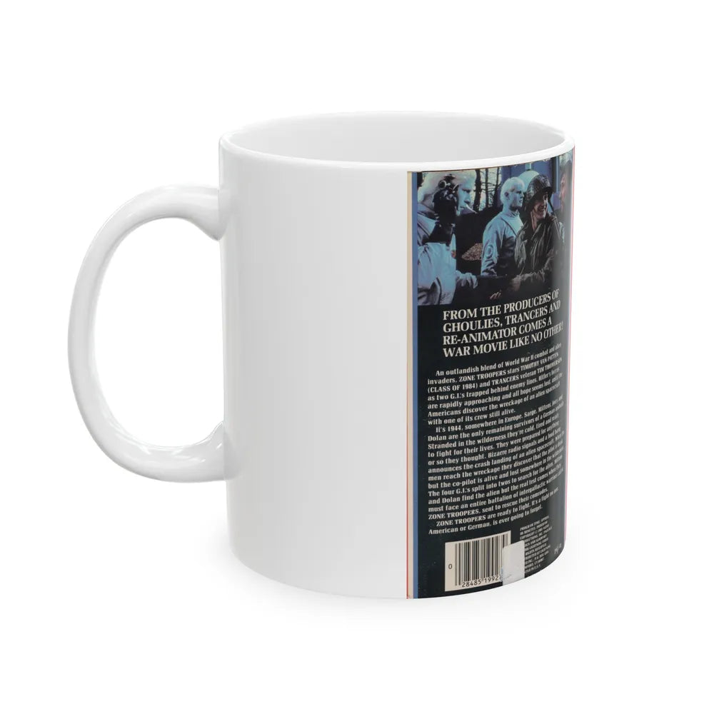 ZONE TROOPERS (VHS COVER) - White Coffee Mug-Go Mug Yourself