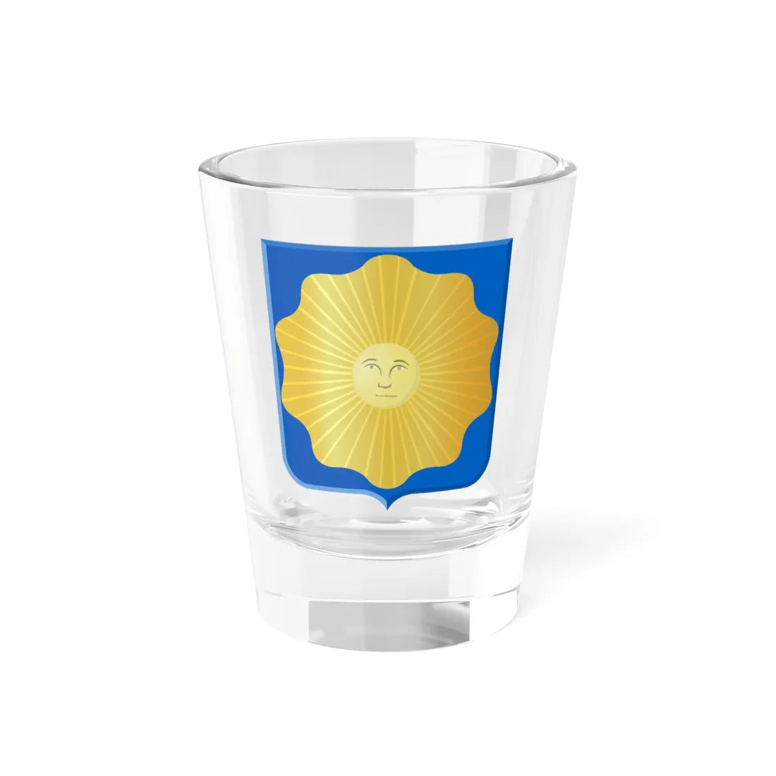 Zonhoven wapen (Belgium) (Coat of Arms) Shot Glass 1.5oz 1.5oz - Go Mug Yourself