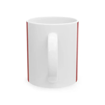 Zonnebeke vlag (Belgium) White Coffee Mug - Go Mug Yourself