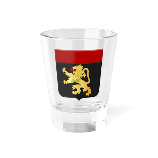 Zoutleeuw wapen (Belgium) (Coat of Arms) Shot Glass 1.5oz 1.5oz - Go Mug Yourself