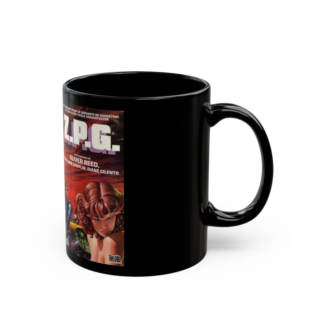 ZPG (VHS COVER) - Black Coffee Mug-Go Mug Yourself