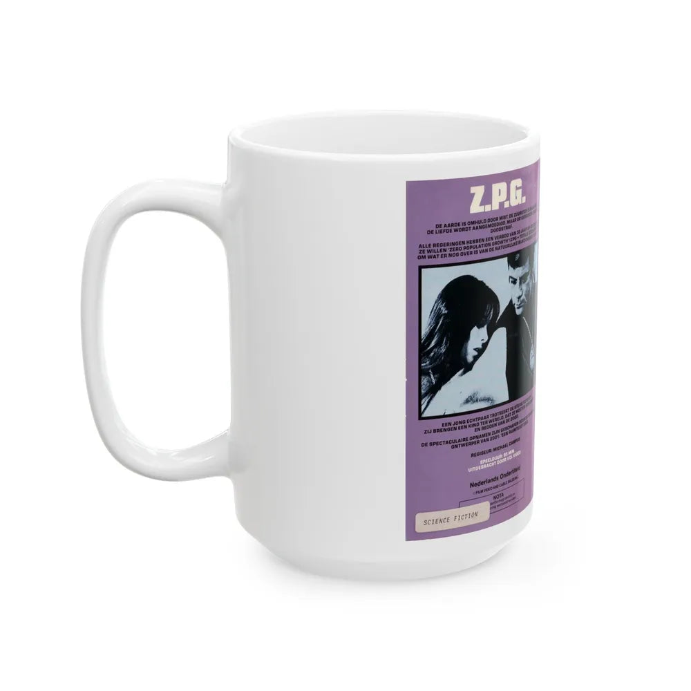 ZPG (VHS COVER) - White Coffee Mug-Go Mug Yourself