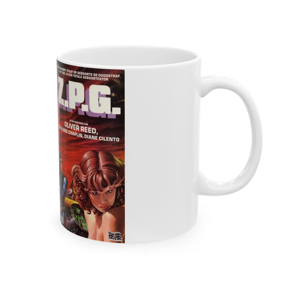 ZPG (VHS COVER) - White Coffee Mug-Go Mug Yourself