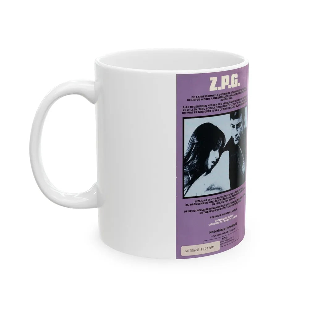 ZPG (VHS COVER) - White Coffee Mug-Go Mug Yourself