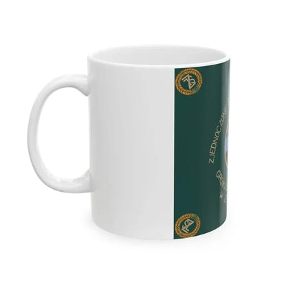 ZSL flag for Zebowice Opole 1951 (Poland) White Coffee Mug - Go Mug Yourself