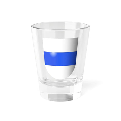 Zug-coat of arms 3d (Switzerland) (Coat of Arms) Shot Glass 1.5oz 1.5oz - Go Mug Yourself