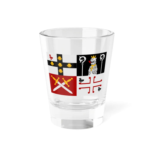 Zuienkerke vlag (Belgium) Shot Glass 1.5oz 1.5oz - Go Mug Yourself