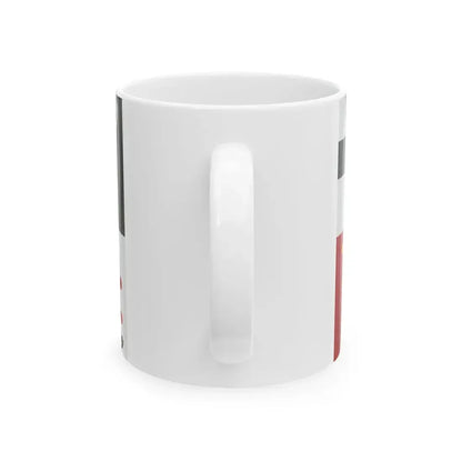 Zuienkerke vlag (Belgium) White Coffee Mug - Go Mug Yourself
