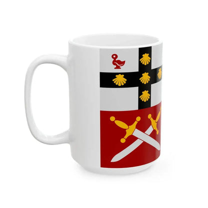 Zuienkerke vlag (Belgium) White Coffee Mug - Go Mug Yourself