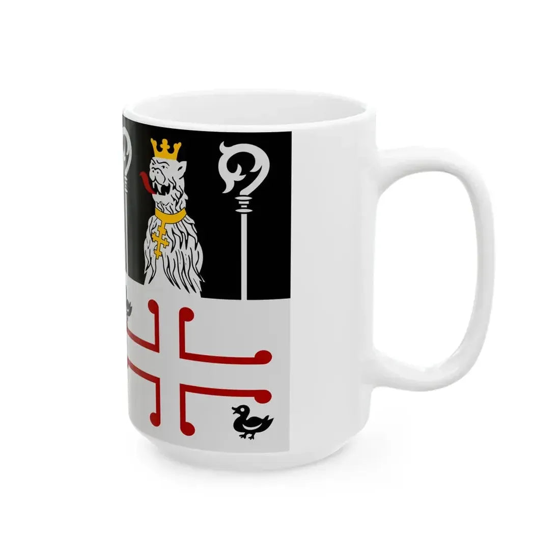 Zuienkerke vlag (Belgium) White Coffee Mug - Go Mug Yourself