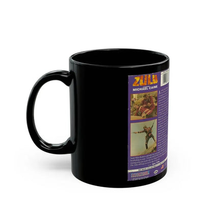 ZULU MICHAEL CAINE (VHS COVER) - Black Coffee Mug - Go Mug Yourself