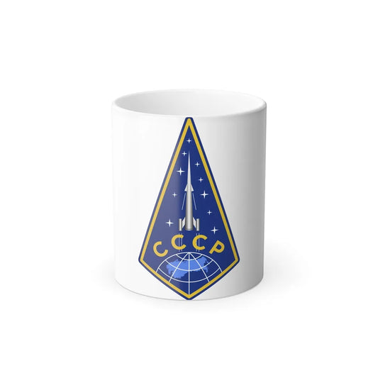 Zvezda Rocket (Soyuz Programme) Color Changing Mug 11oz-11oz-Go Mug Yourself