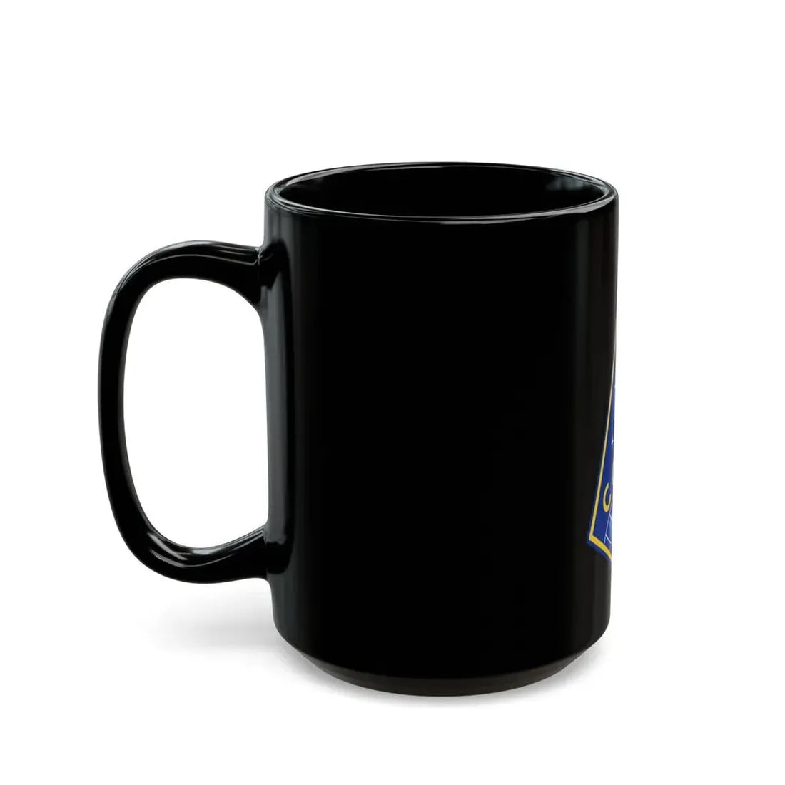 Zvezda Rocket (Soyuz Space Programme) Black Coffee Mug - Go Mug Yourself
