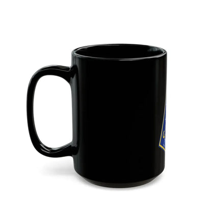 Zvezda Rocket (Soyuz Space Programme) Black Coffee Mug - Go Mug Yourself