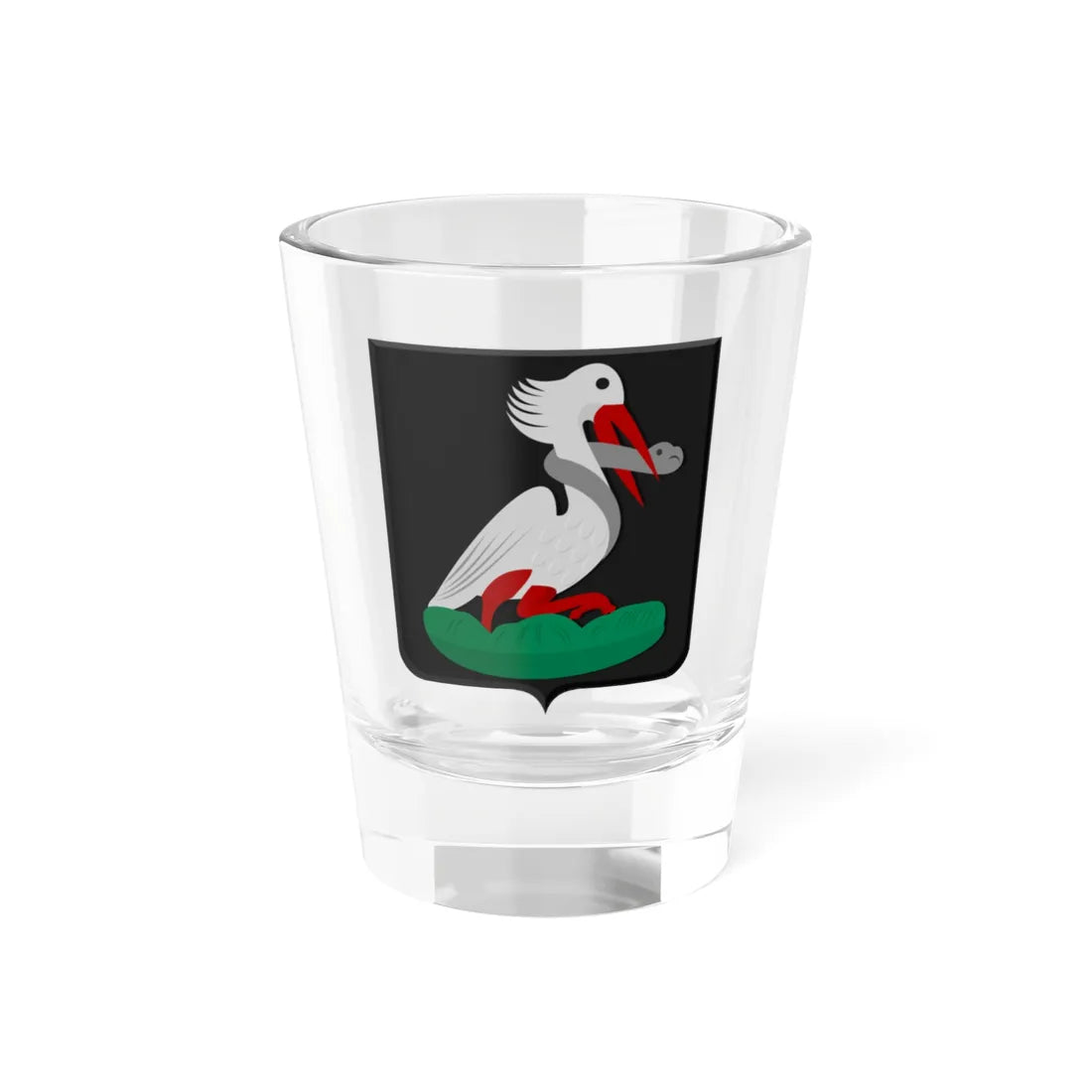Zwaag wapen raadshuisversie (Netherlands) (Coat of Arms) Shot Glass 1.5oz 1.5oz - Go Mug Yourself