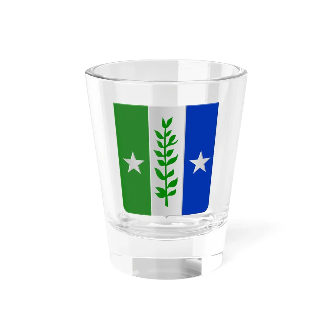 Zwijndrecht B wapen (Belgium) (Coat of Arms) Shot Glass 1.5oz 1.5oz - Go Mug Yourself