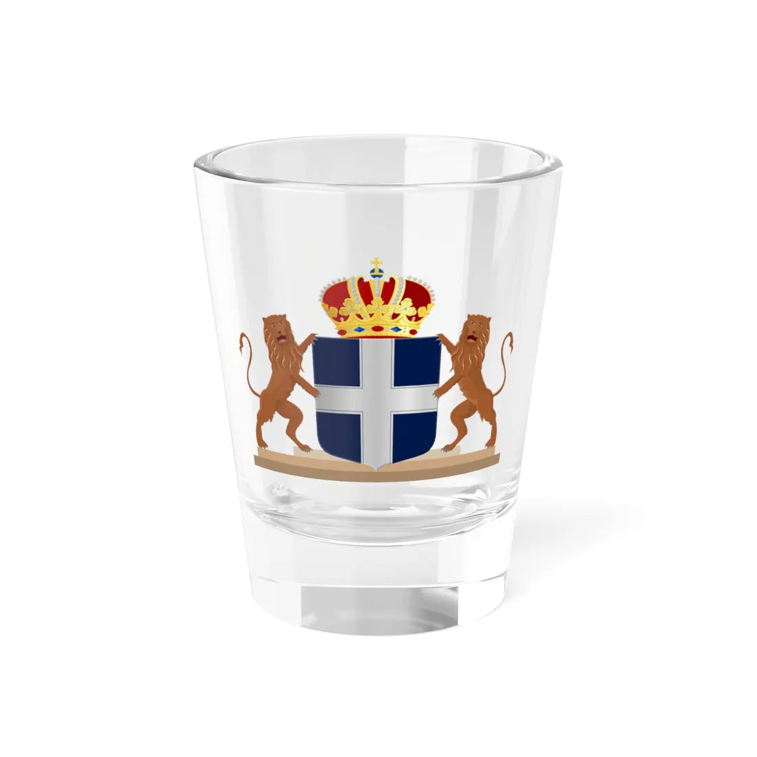 Zwolle wapen 1819 (Netherlands) (Coat of Arms) Shot Glass 1.5oz 1.5oz - Go Mug Yourself