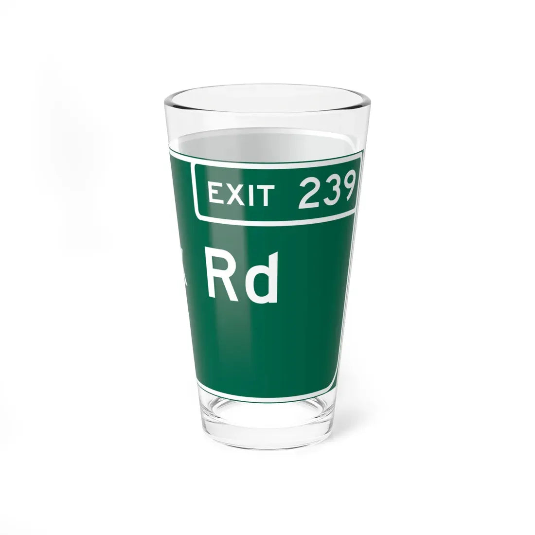 Zzyzx Road (California) (Road Sign) Pint Glass 16oz - Go Mug Yourself
